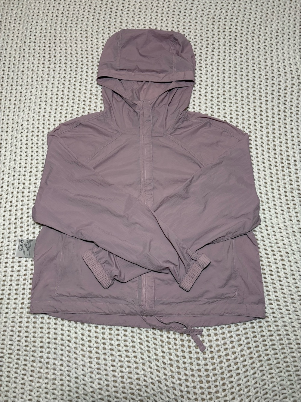 lululemon mink berry hood lite jacket size medium - Picture 10 of 13